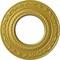 Ekena Millwork Andrea Ceiling Medallion (Fits Canopies up to 4 1/8"), 8 1/8"OD x 4 1/8"ID x 1/2"P, Rich Gold CM08ADRGS - alternate 1